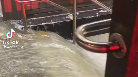 NYC Subway flood
