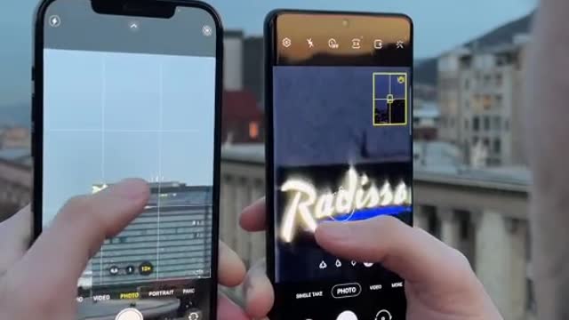 iPhone 12 Pro vs Galaxy S21 Ultra Camera test