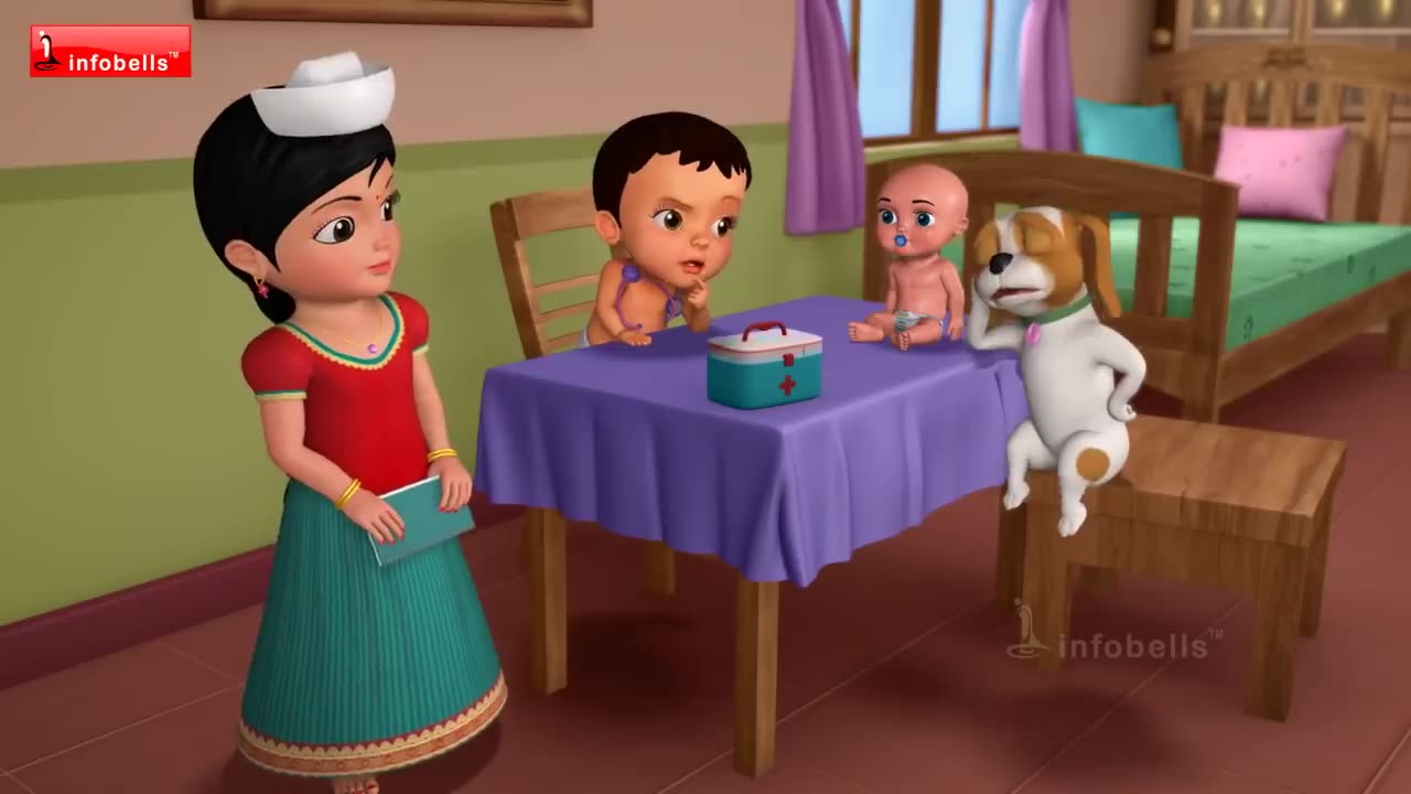 Chitti Aduttidane Doctor Doctor - Playing with Toys _ Kannada Rhymes _ Kids Cartoons