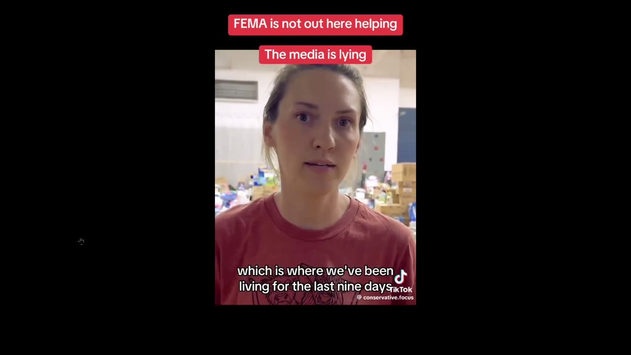 FEMA is lying. People on the ground are documenting and disclosing the lies.