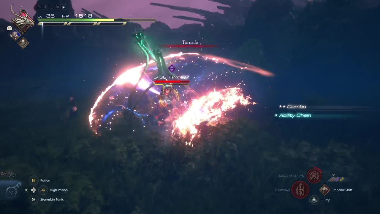 Final Fantasy 16: Flan Prince Fight