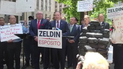 NY Gubernatorial Candidate Lee Zelden Speaking in NYC July 12, 2022