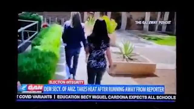 As reported on oan Katie Hobbs caught trying to pay someone