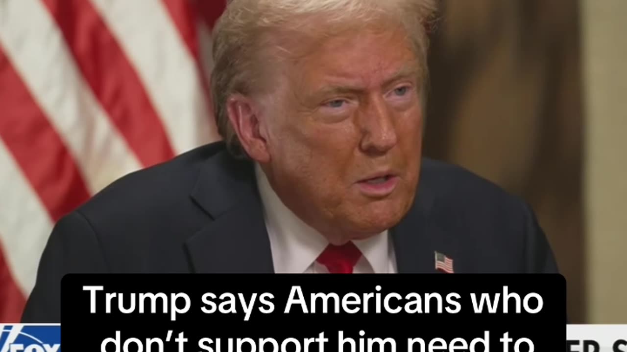 Trump says Americans who don't support him need to be "handled by the military"