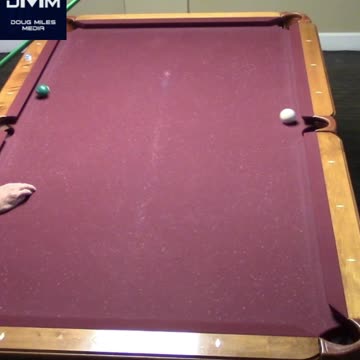 3 RAIL SHOT TO THE BACK CORNER POCKET!