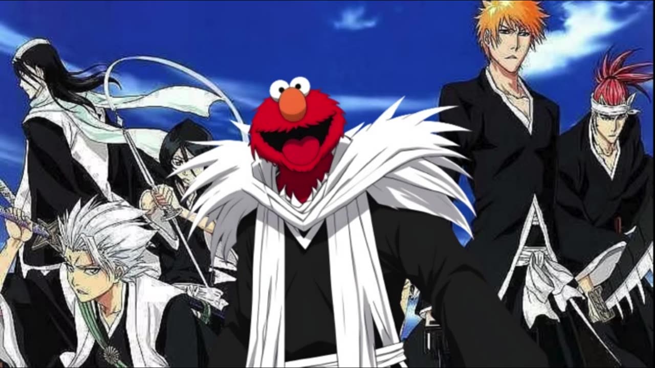 [Elmo sings/AI Cover] Bleach Opening 2 UVERworld - D-tecnolife