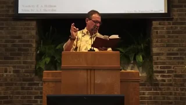 Sunday Morning 7-4-21 Minister Chase Lawhead (There is Victory in Death)