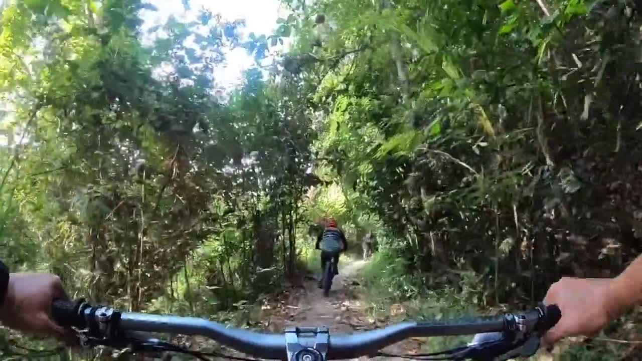 Mountain biking at Bukit Timah Singapore (Full Loop)