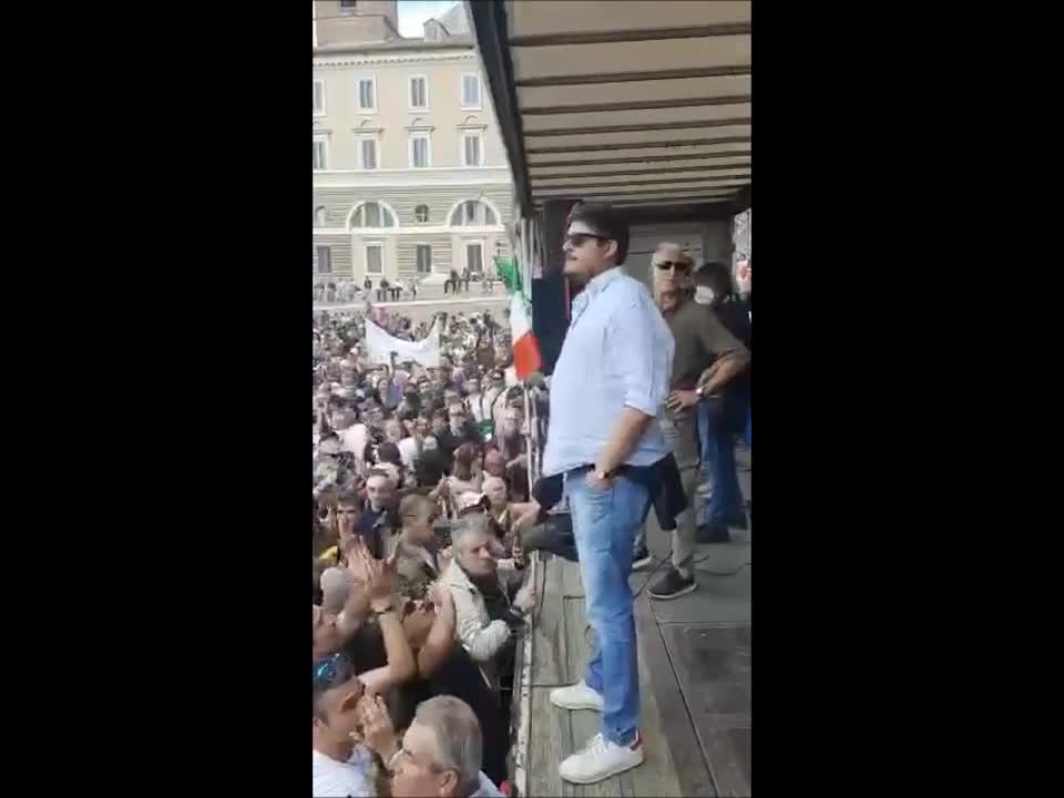Roma 9 ottobre 2021, no green pass: Veneto presente!