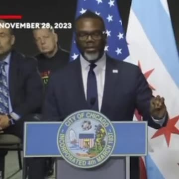 Chicago Mayor Brandon Johnson's policies are a disaster. He's blaming "Right Wing extremists"