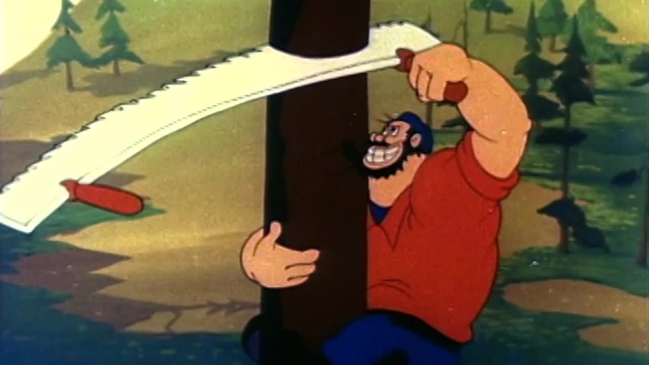 Popeye the Sailor - 1949x02 - Lumberjack and Jill