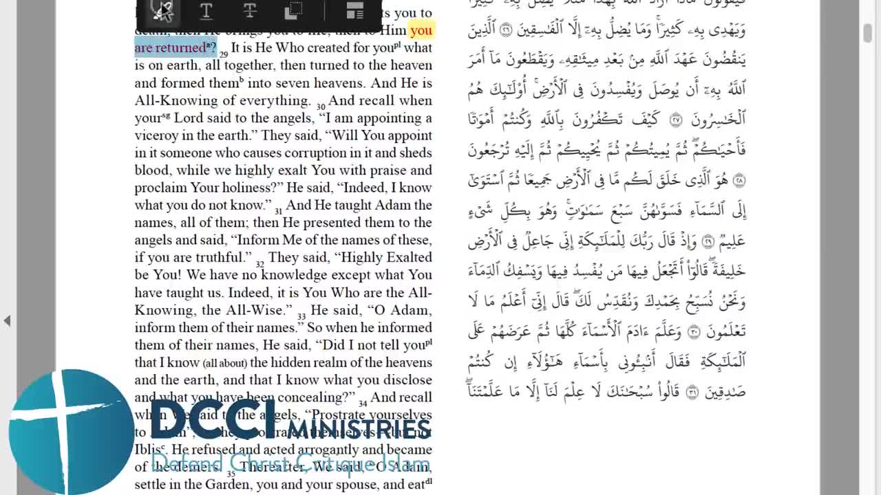 30 different Arabic Qurans by Muslims (that's a lot of one perfect Quran!)