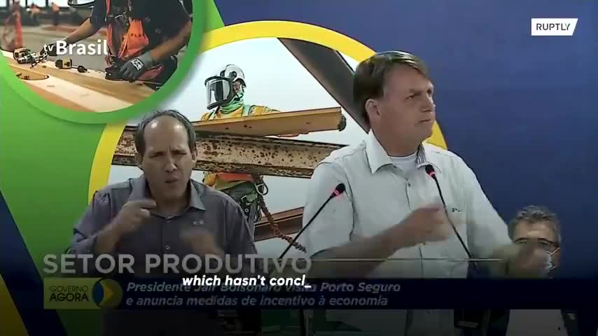 Brazilian president Bolsonaro on vaccines and mandates.