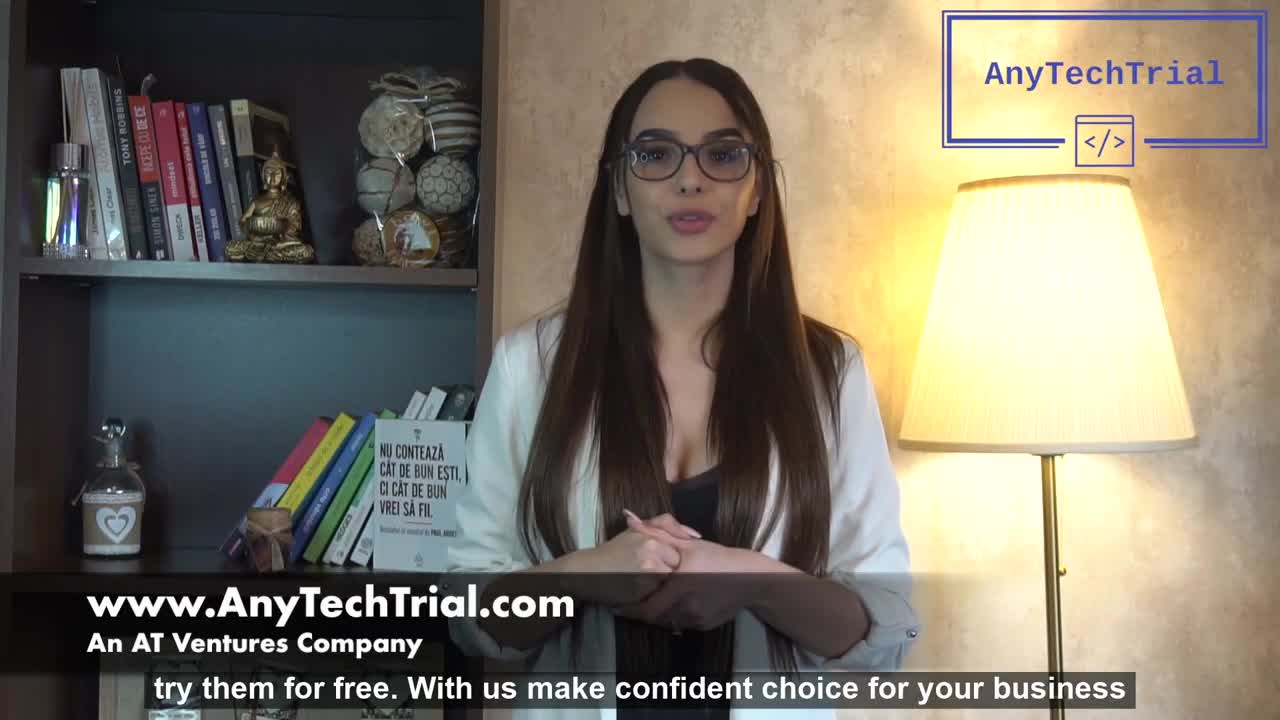 Try Before You Buy At www.AnyTechTrial.com, 5k+ softwares across 100+ categories for free trial.