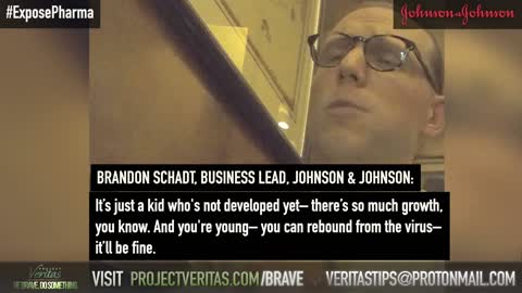 Johnson & Johnson: 'Kids Shouldn’t Get A F*cking [COVID] Vaccine;' There are "Unknown Repercussions"