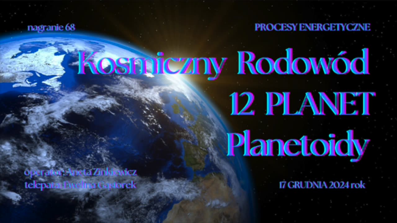 68 Kosmiczny Rodowód 12 Planet Planetoidy Aneta i Ewelina SESJA BADAWCZA