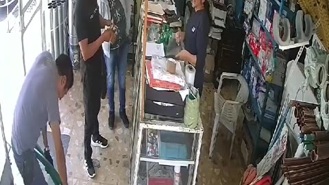 Worker Accidentally Smacks Customer