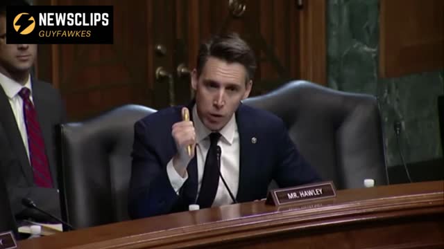 Senator Josh Hawley To Judiciary Nominee 'I'm Baffled That You Would Cite This Case'