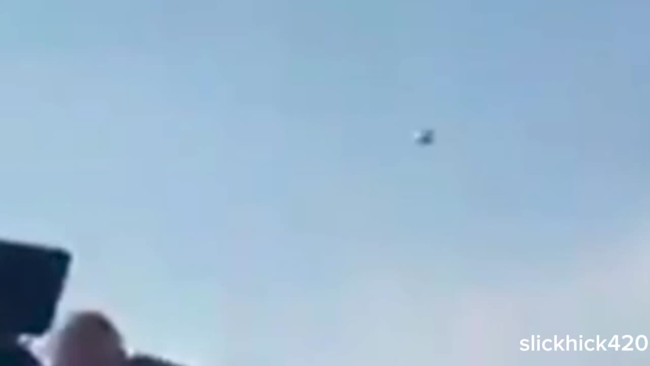 UFO spotted at Butler, Pennsylvania during Trump assassination attempt
