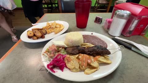 MEAL OF THE DAY HONDURAS RESTAURANT GALVESTON ISLAND TEXAS USA