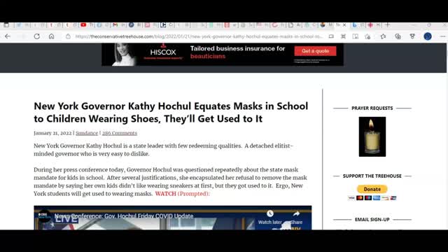 NY governor compares kids wearing face diapers to wearing shoes