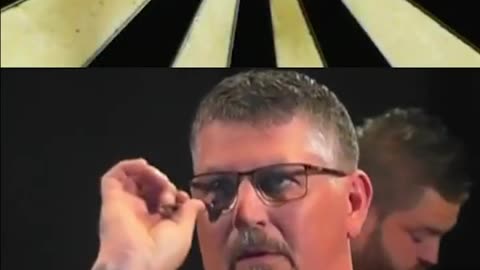 UNREAL! TRIPLE BULLSEYE by Gary Anderson 🎯 #darts #shorts #trickshot