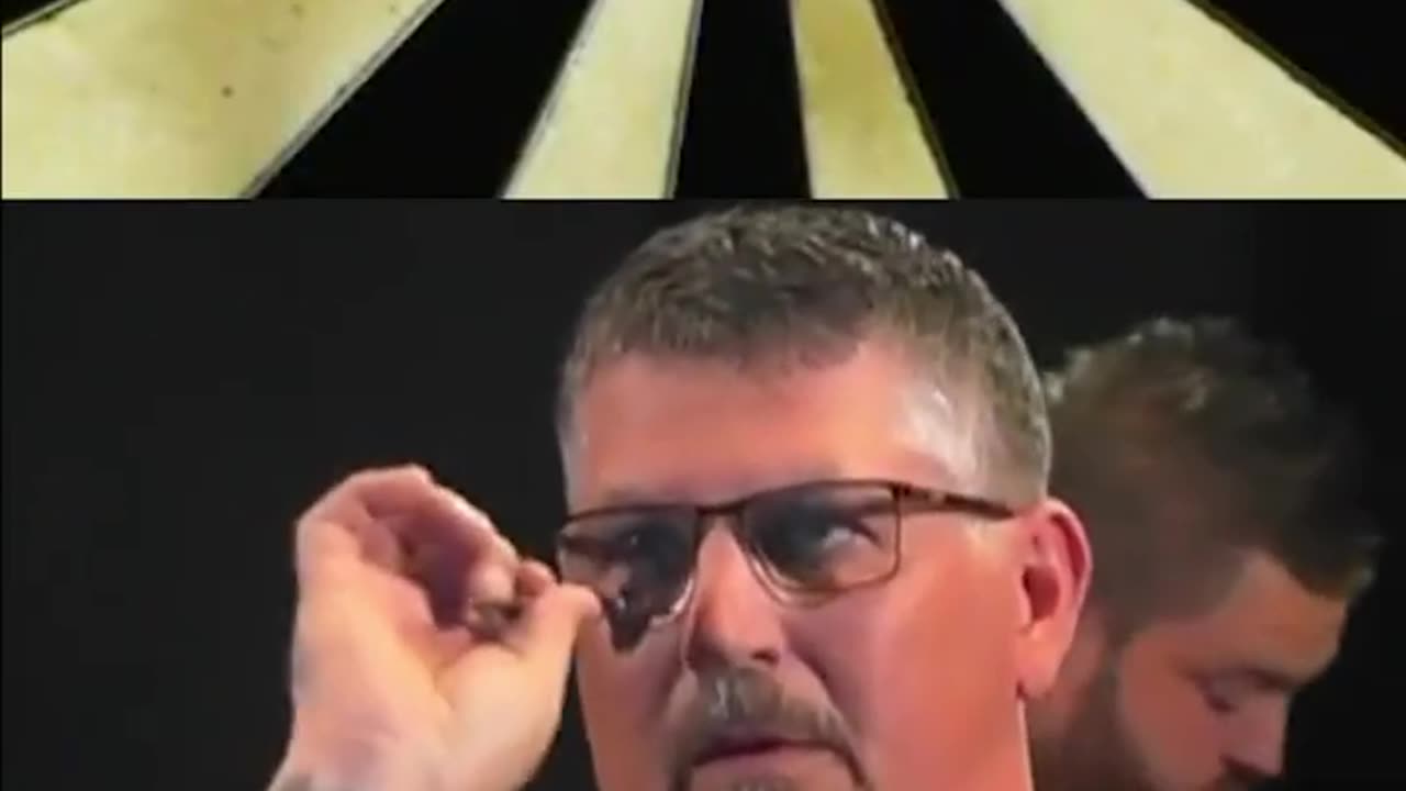 UNREAL! TRIPLE BULLSEYE by Gary Anderson 🎯 #darts #shorts #trickshot