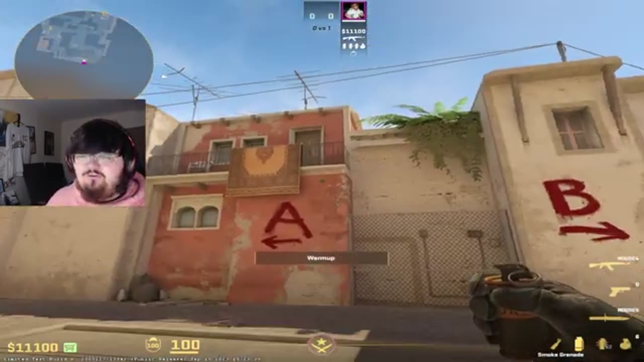 CS GO WINDOW SMOKE