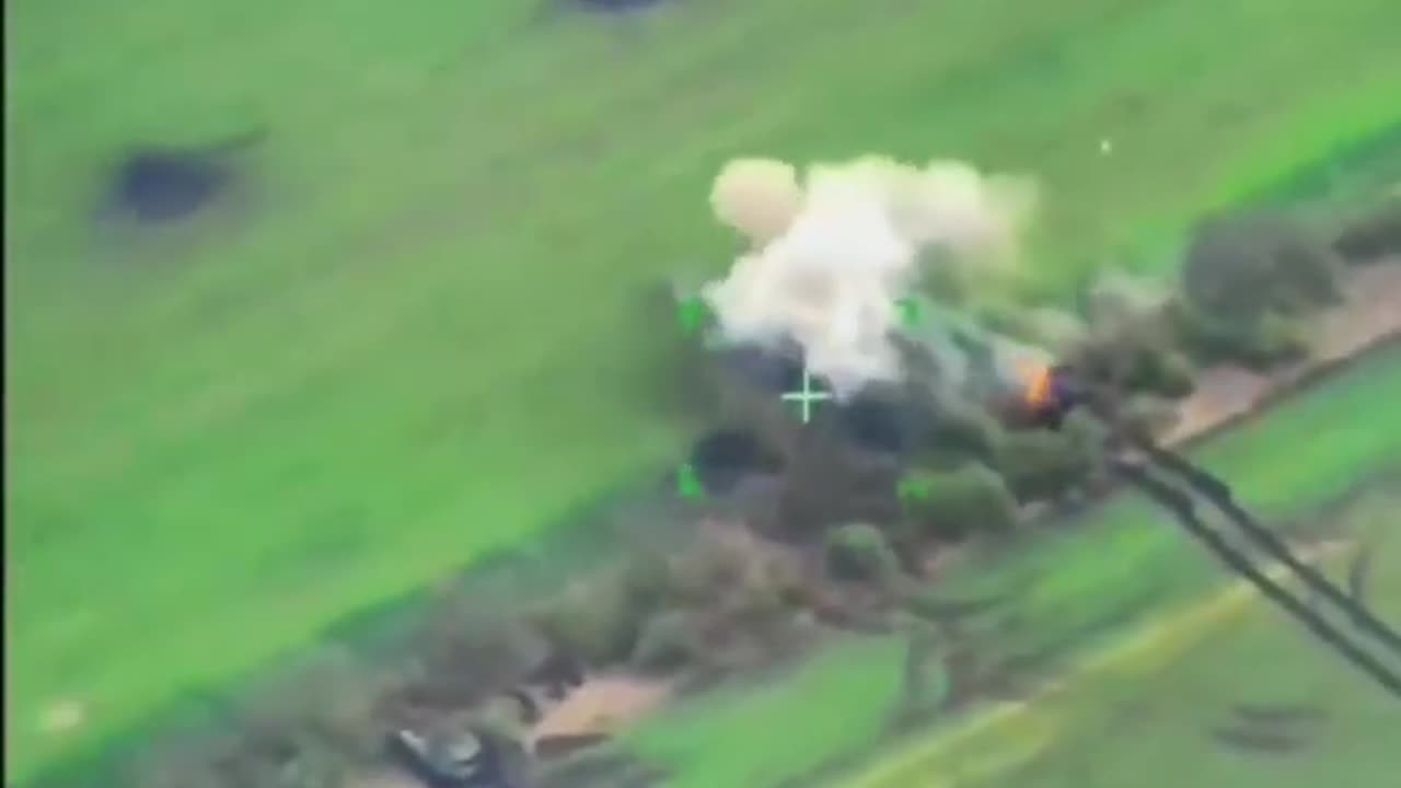 'The 2S9 Nona S 120 mm SP Mortar & Orlan-10 UAV Drone at Work' - Ukraine War Combat Footage 2022