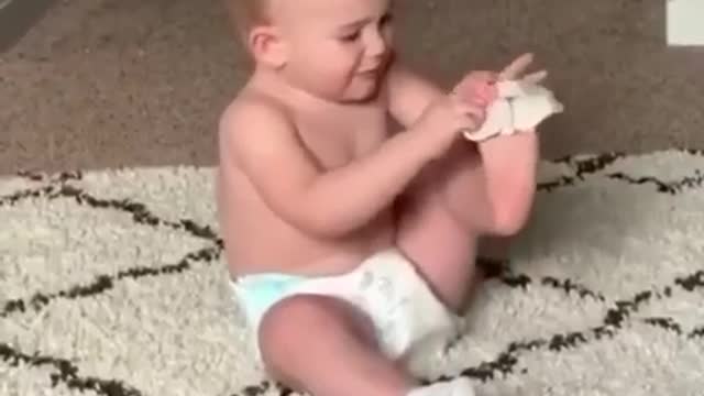 If they ask why your socks are scattered. To say that childhood trauma