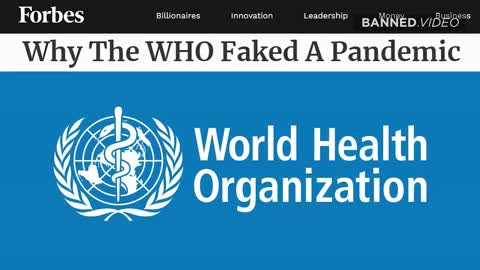 Why the WHO Faked a Pandemic.