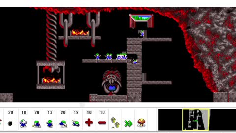 Lemmings 95: Lock up your Lemmings (Final Fun Level)