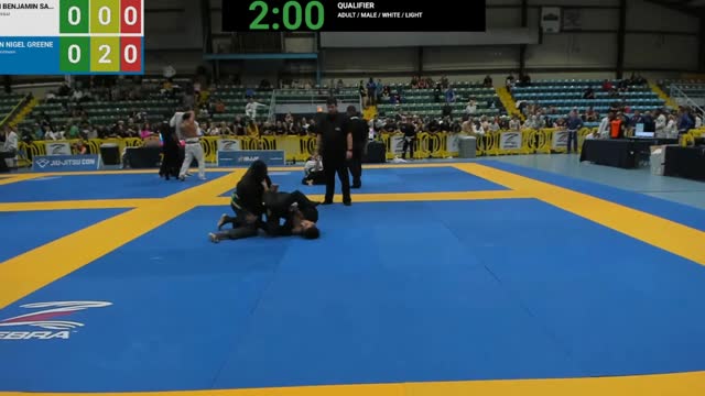 05/14/22 NORMAN BENJAMIN SAUNDERS vs DONAVON NIGEL GREENE 2022 IBJJF Chicago Open