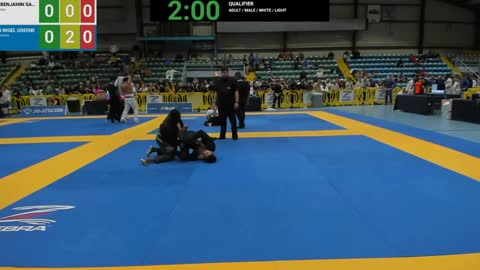 05/14/22 NORMAN BENJAMIN SAUNDERS vs DONAVON NIGEL GREENE 2022 IBJJF Chicago Open