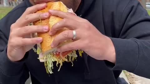 Prawn sandwich