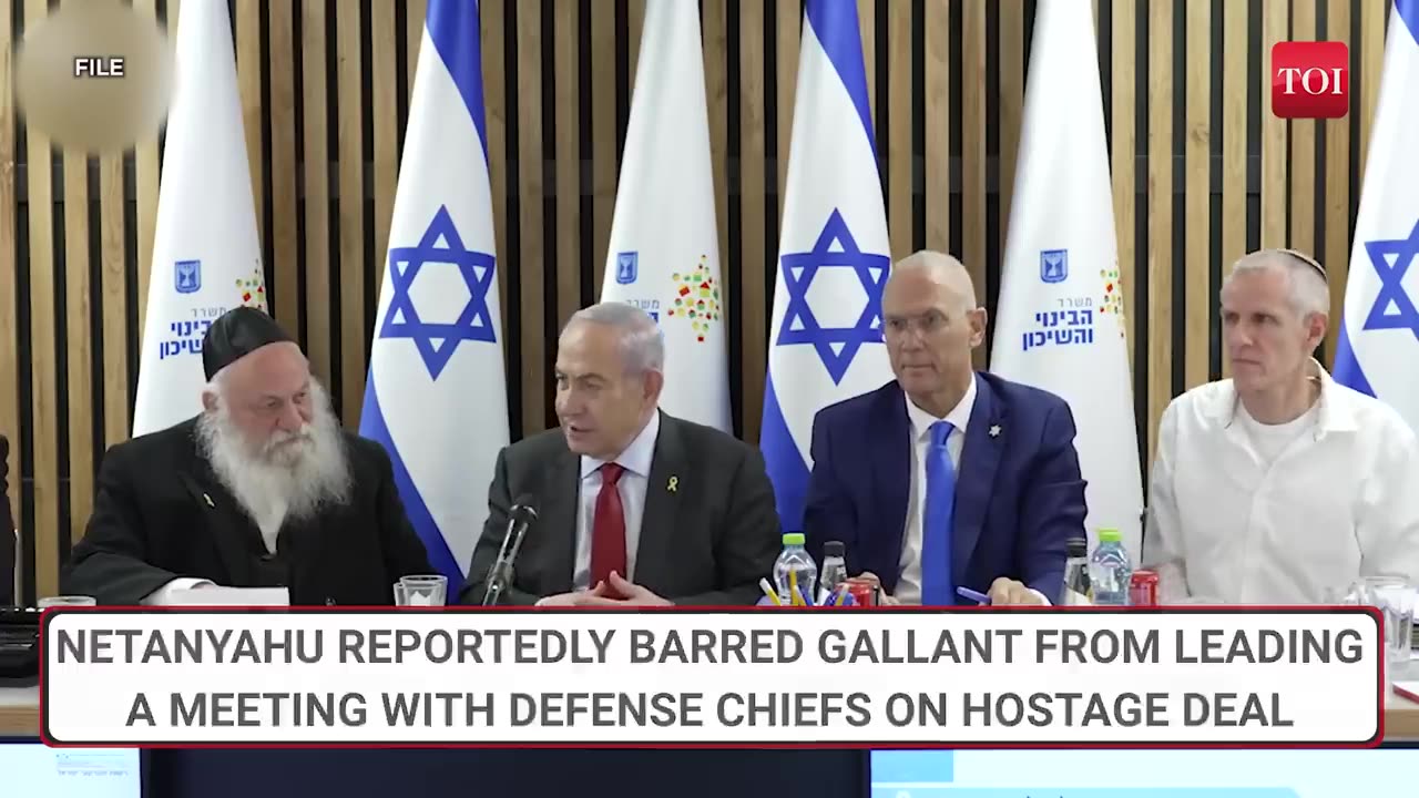 'You're Not The PM'_ Frustrated By Hamas, Netanyahu & Israel's Defence Chief Clash Over Gaza Deal