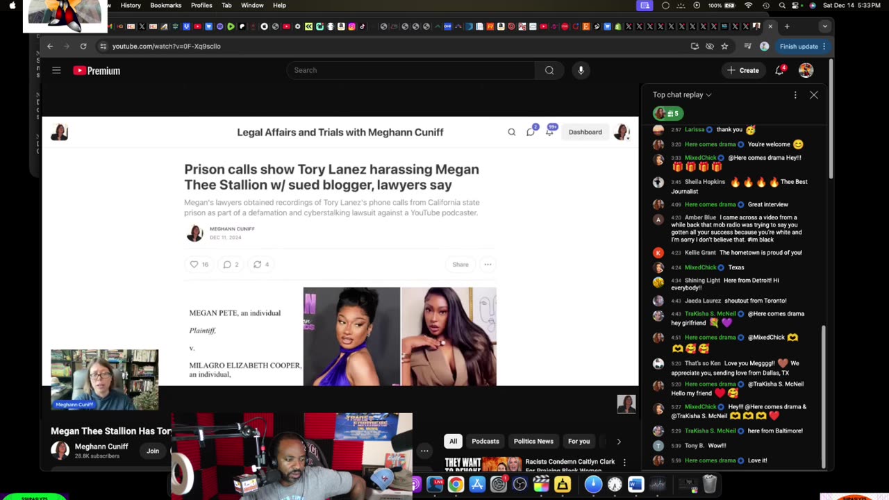 Is Jay Z Vindicated, Crypto's First Tax Evasion Megan vs Milagro (round 2), Dr Cheyenne Bryant