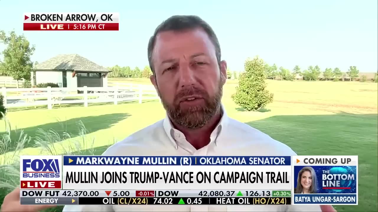 We're going to wait for the rest of our lives if we wait on the government: Sen. Markwayne Mullin