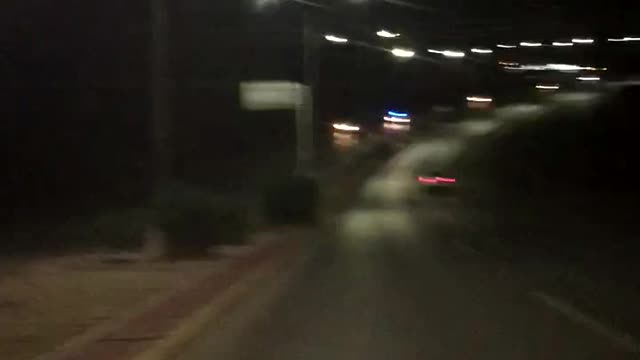 Car Drives on Wrong Side of Highway