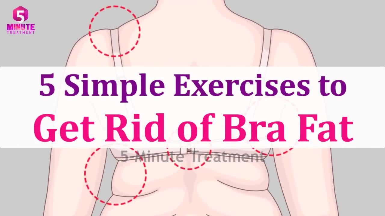 Bra Fat | 5 Simple Exercises To Get Rid Of Bra Fat and Bra Bulge FAST | 5-Minute Treatment