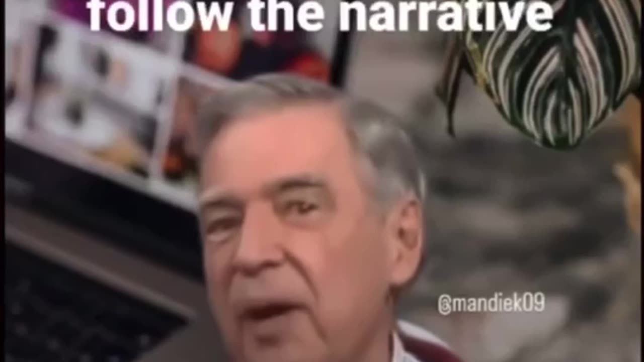 Are you resisting following the narrative?