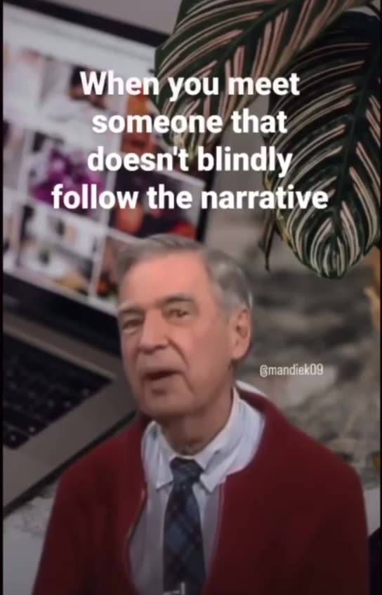 Are you resisting following the narrative?