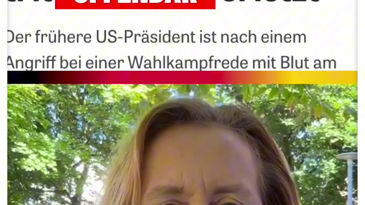 Beatrix von Storch (AfD) - Attentat auf Trump! Und die Medien schießen dann den Vogel ab...