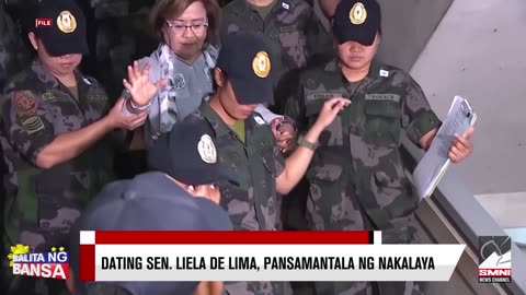 Dating Sen. Liela De Lima, pansamantala ng nakalaya