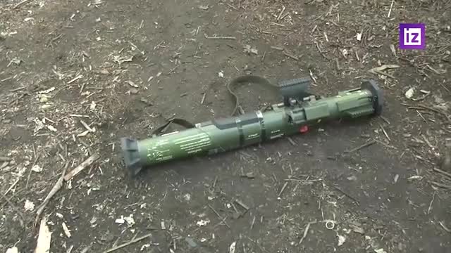 Ukraine War - Shots of combat work on the destruction of tanks of the Armed Forces of Ukraine