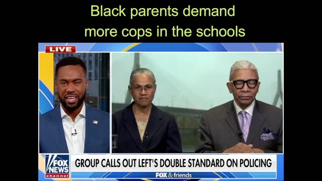 We want cops in schools, black parents say