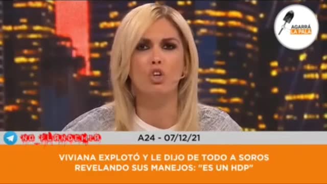 Canosa Viviana versus Soros TV America Argentina Yo Pase No 19-COV