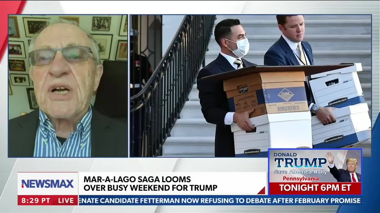 Alan Dershowitz: Classified material or January 6th don't pass the Nixon test