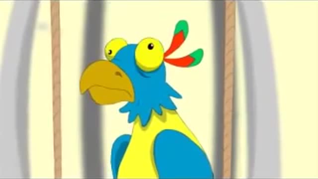 Funny Ghanaian Cartoon Talking Parrotp1