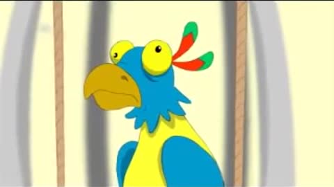 Funny Ghanaian Cartoon Talking Parrotp1